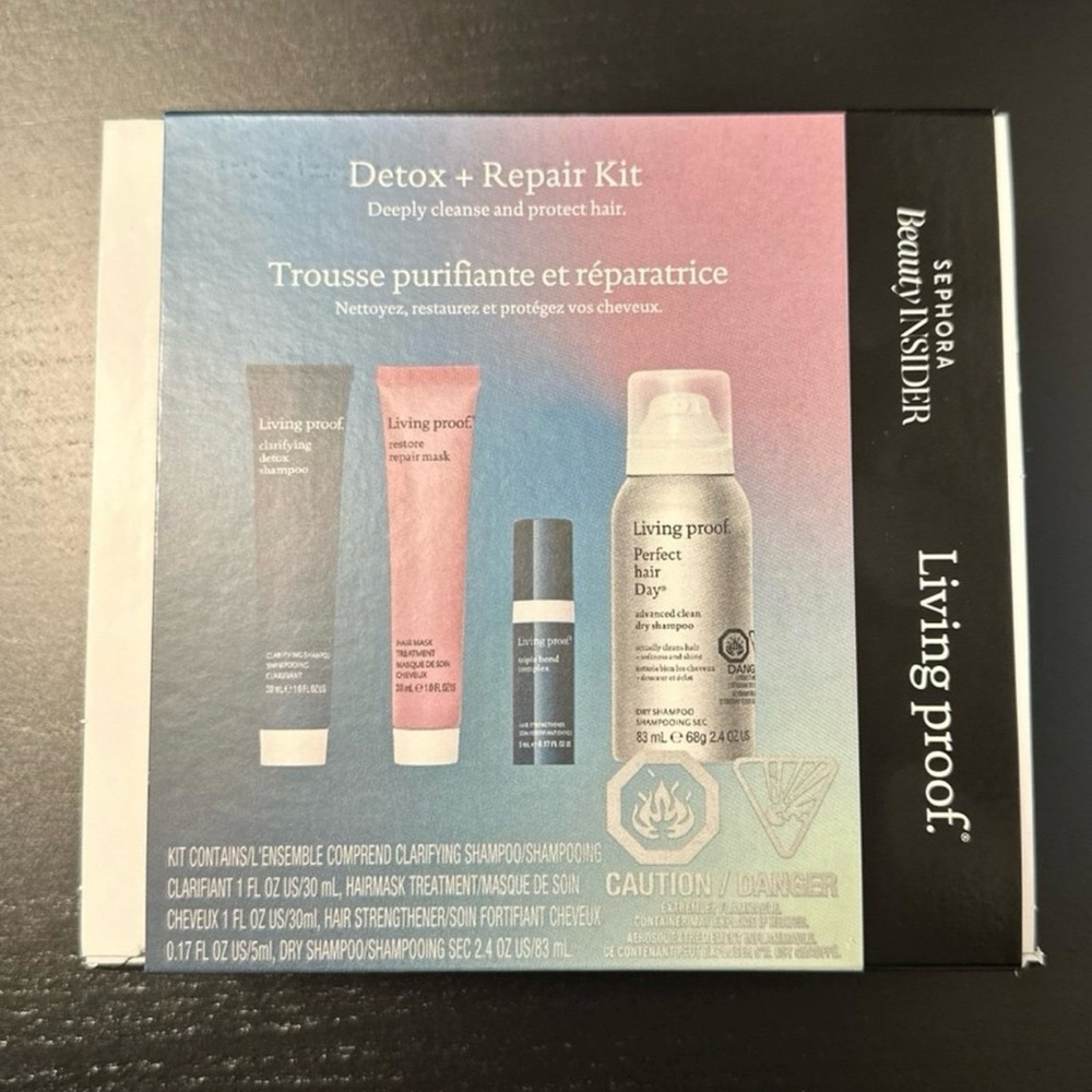 Living Proof Detox + Repair Kit 4pc Set
